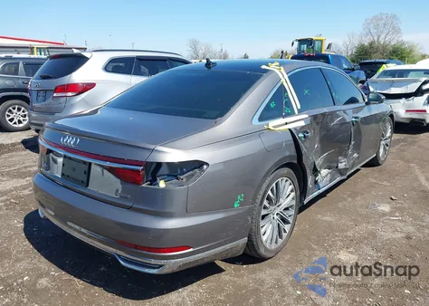 2019 Audi A8 L 55 from USA, damaged, VIN WAU8DAF82KN004287